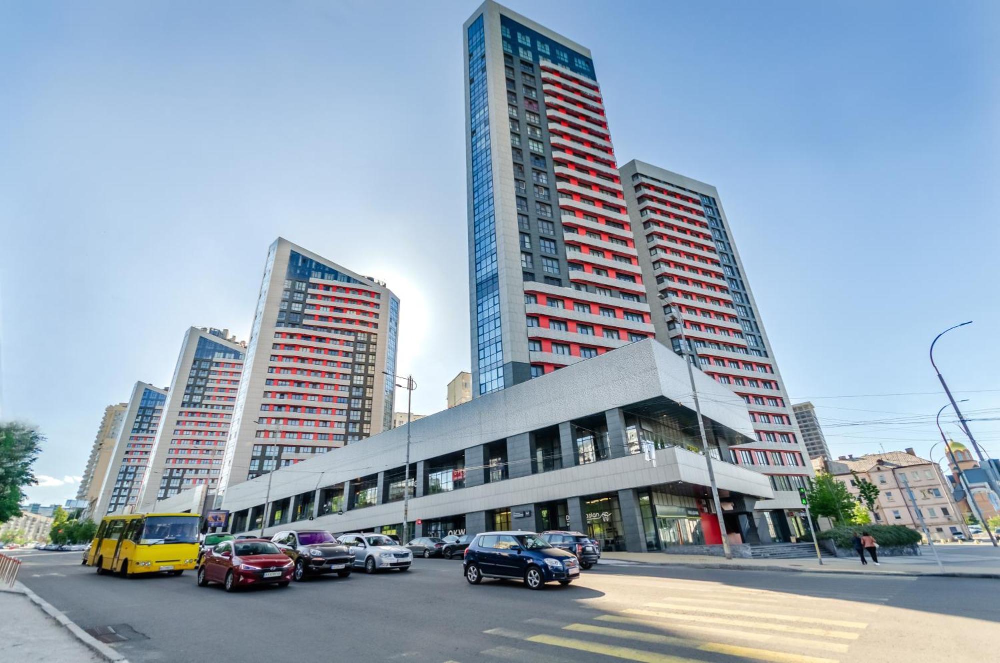 Petrovdom 234-241-86-96 In City View Apartments At Rc Kvartet,Near Central Railway Station كييف المظهر الخارجي الصورة